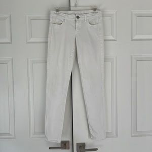 American Eagle White Skinny Jeans Size 2